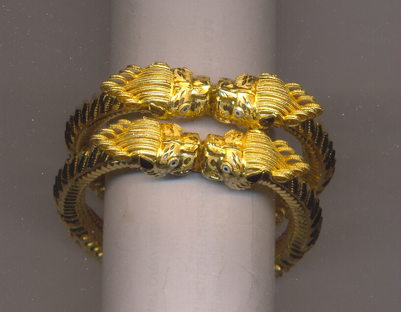 GOLD BANGLE PLAIN FANCY