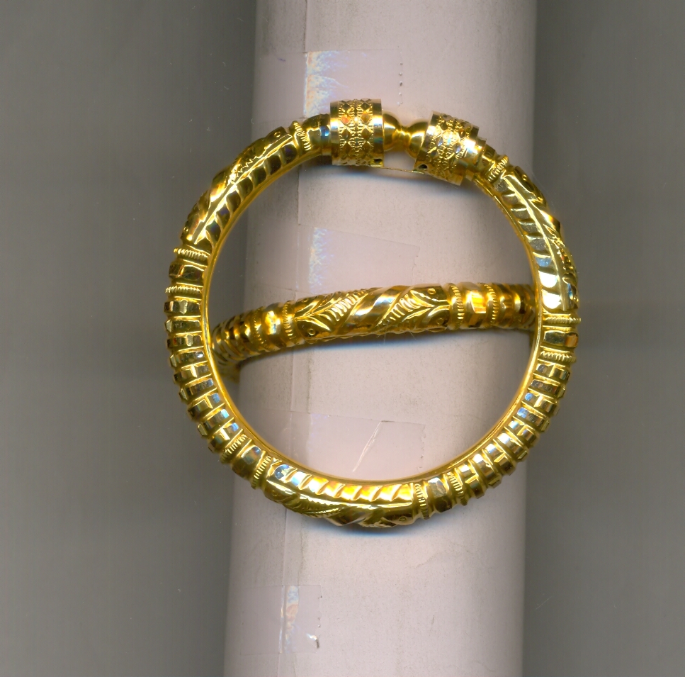 GOLD BANGLE PLAIN FANCY