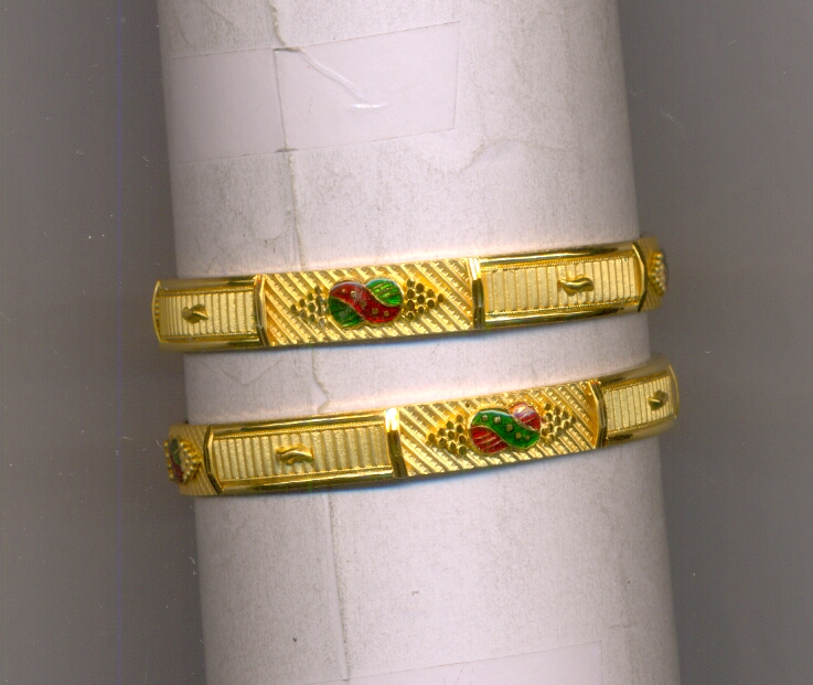 GOLD BANGLE PLAIN FANCY