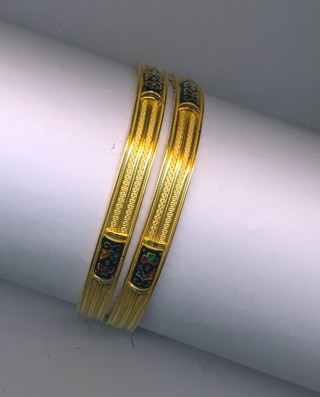 GOLD BANGLE PLAIN FANCY