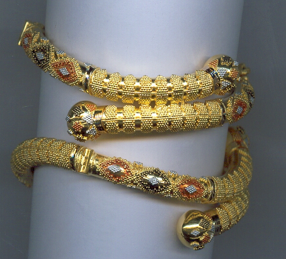 GOLD BANGLE PLAIN FANCY