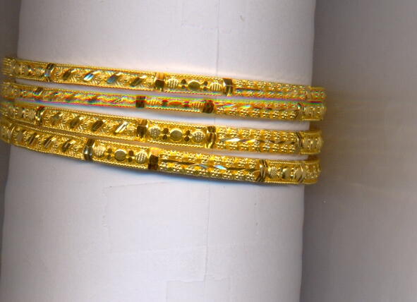 GOLD BANGLE PLAIN FANCY