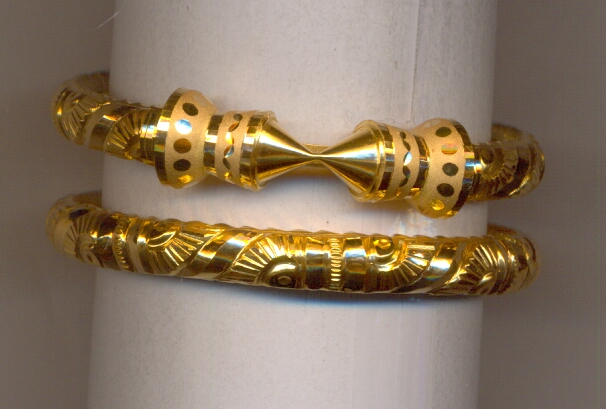 GOLD BANGLE PLAIN FANCY