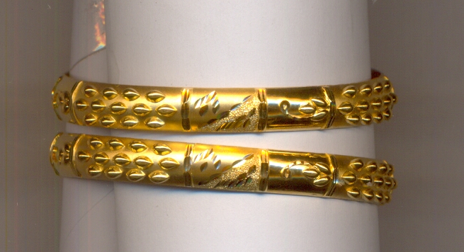 GOLD BANGLE PLAIN FANCY