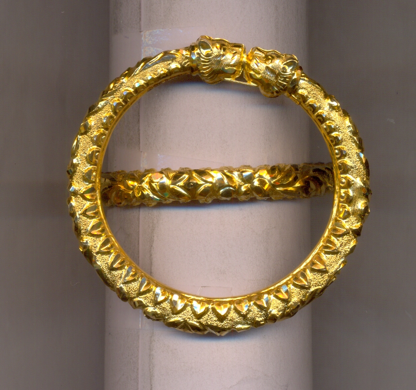 GOLD BANGLE PLAIN FANCY