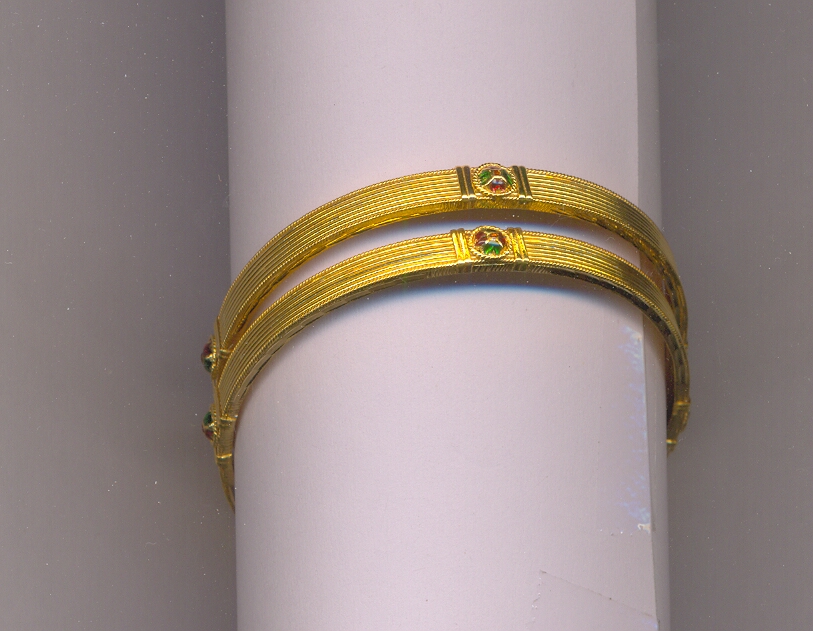 GOLD BANGLE PLAIN FANCY