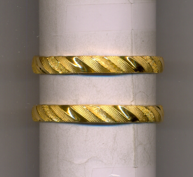 GOLD BANGLE PLAIN FANCY