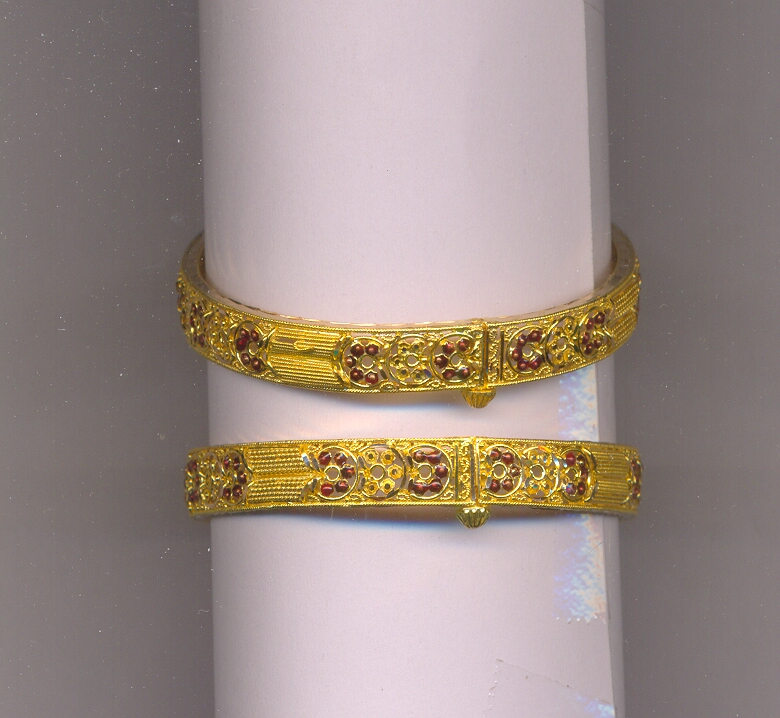 GOLD BANGLE PLAIN FANCY