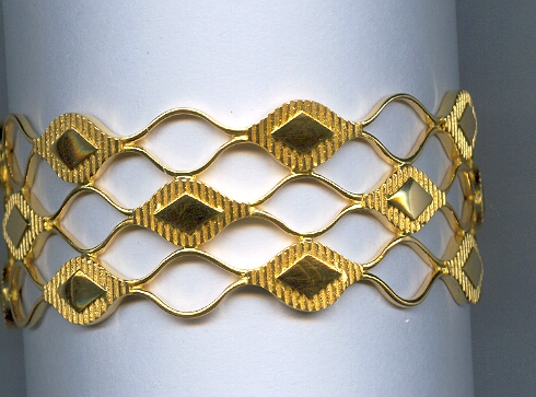 GOLD BANGLE PLAIN FANCY