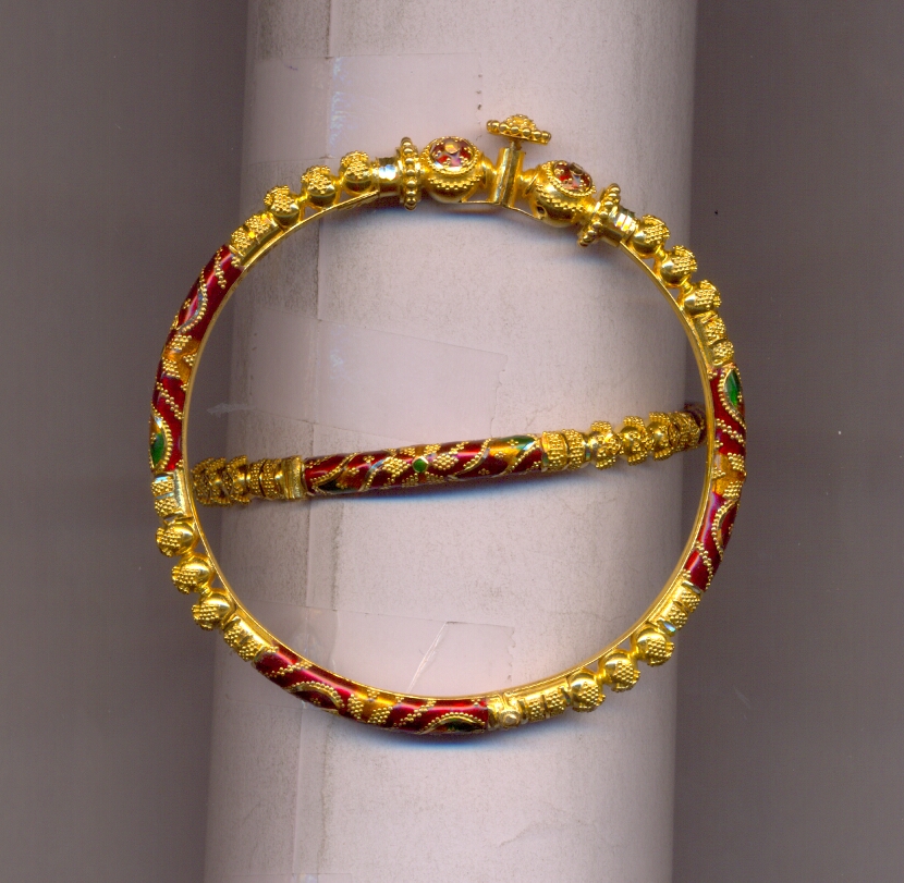 GOLD BANGLE PLAIN FANCY