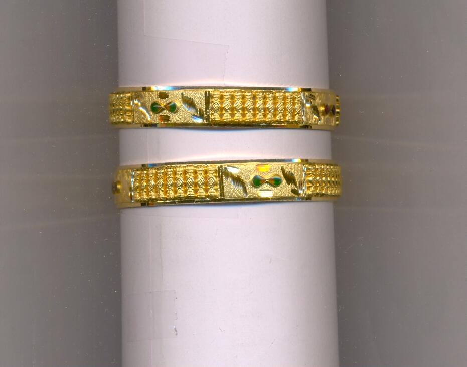 GOLD BANGLE PLAIN FANCY