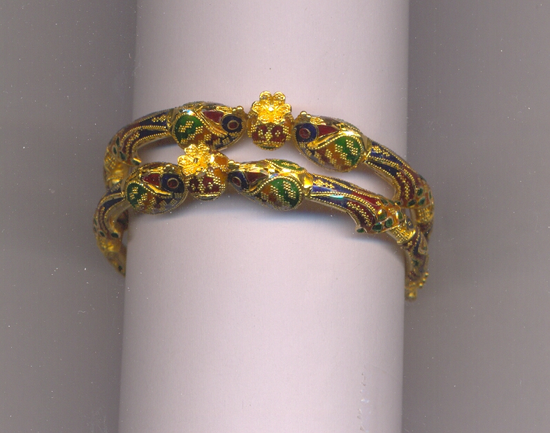 GOLD BANGLE PLAIN FANCY