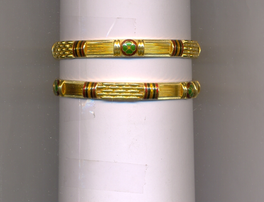 GOLD BANGLE PLAIN FANCY
