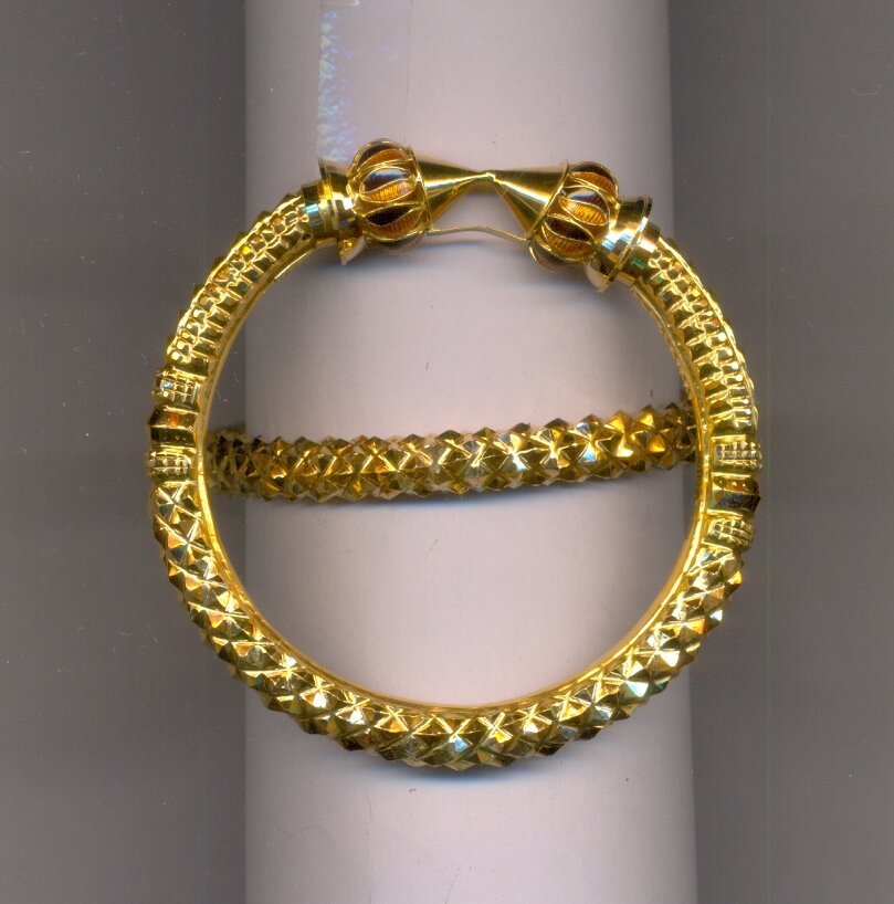 GOLD BANGLE PLAIN FANCY