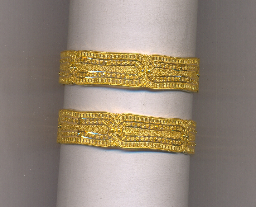 GOLD BANGLE PLAIN FANCY