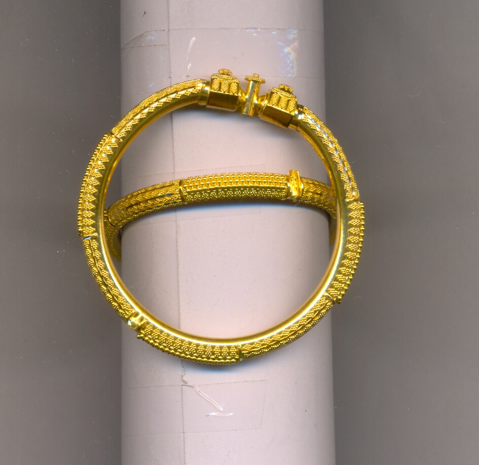 GOLD BANGLE PLAIN FANCY