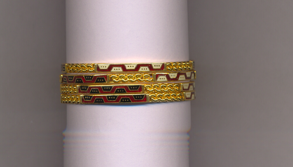 GOLD BANGLE PLAIN FANCY