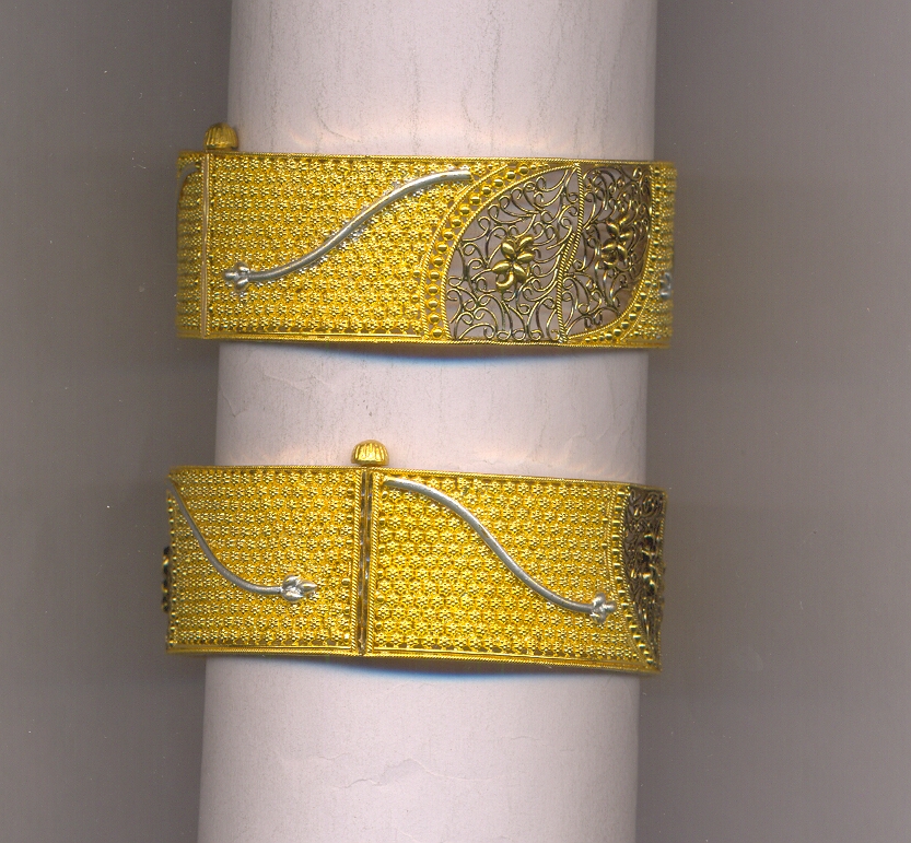 GOLD BANGLE PLAIN FANCY