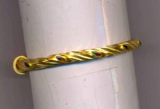 GOLD BANGLE PLAIN FANCY