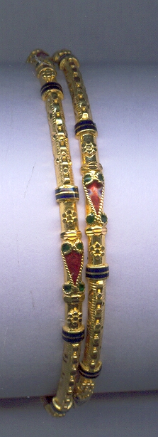 GOLD BANGLE PLAIN FANCY