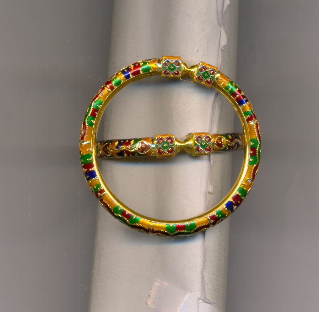 GOLD BANGLE PLAIN FANCY