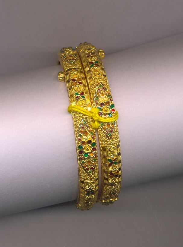 GOLD BANGLE PLAIN FANCY