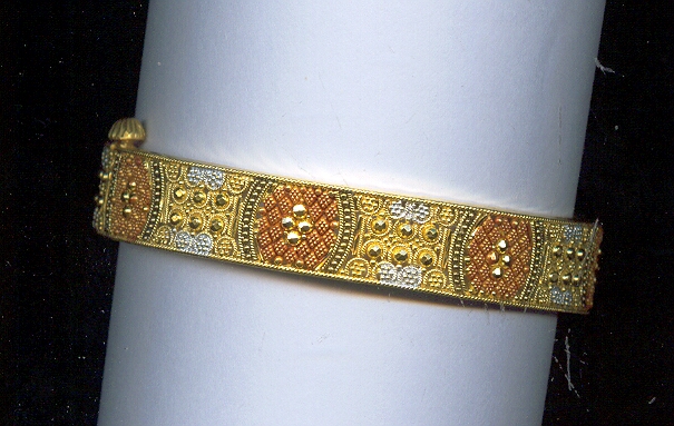 GOLD BANGLE PLAIN FANCY
