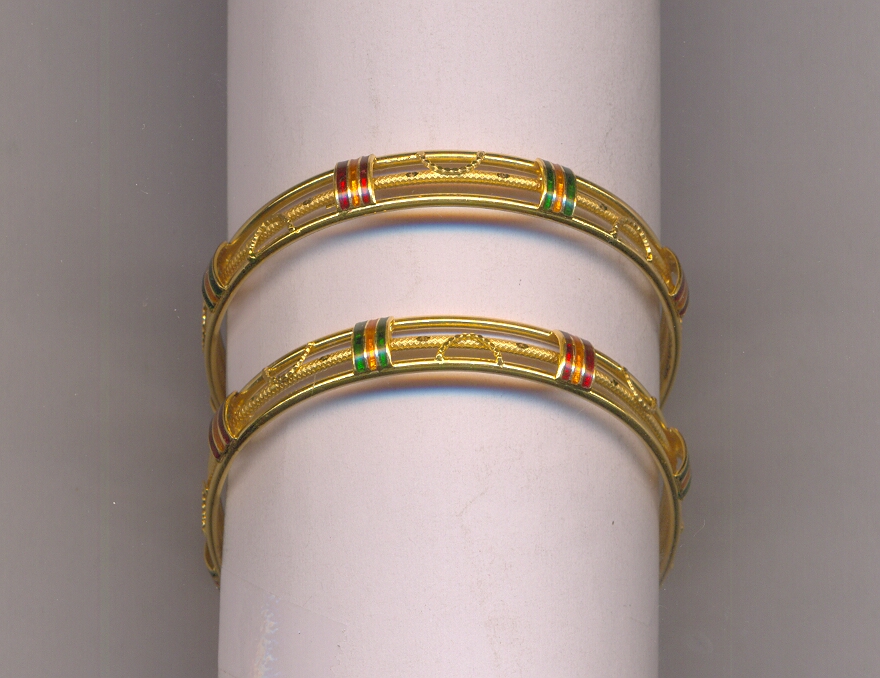 GOLD BANGLE PLAIN FANCY