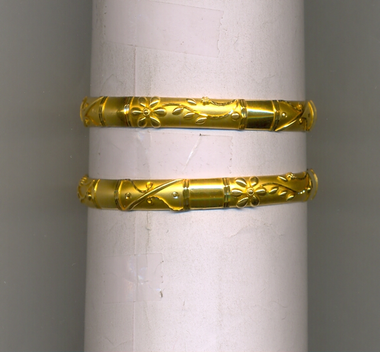 GOLD BANGLE PLAIN FANCY