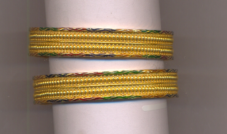 GOLD BANGLE PLAIN FANCY