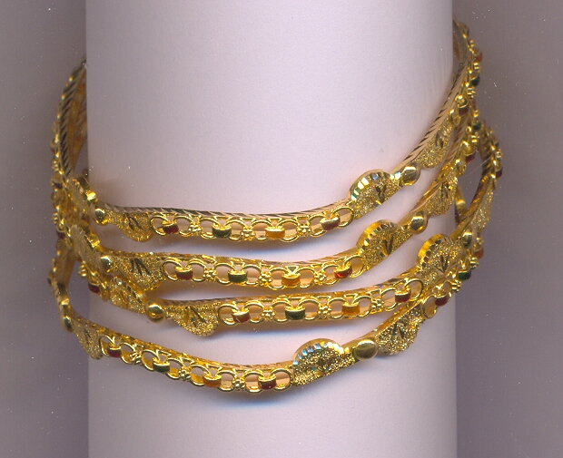 GOLD BANGLE PLAIN FANCY