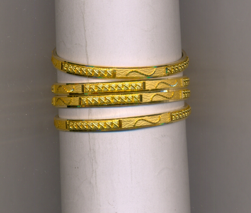 GOLD BANGLE PLAIN FANCY