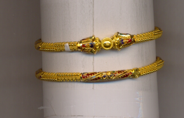 GOLD BANGLE PLAIN FANCY