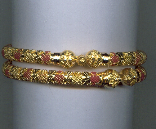 GOLD BANGLE PLAIN FANCY