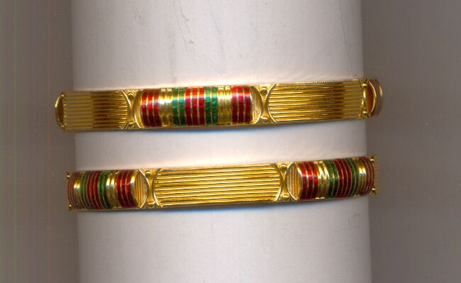 GOLD BANGLE PLAIN FANCY
