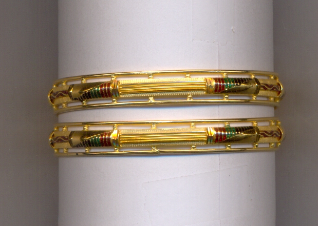 GOLD BANGLE PLAIN FANCY