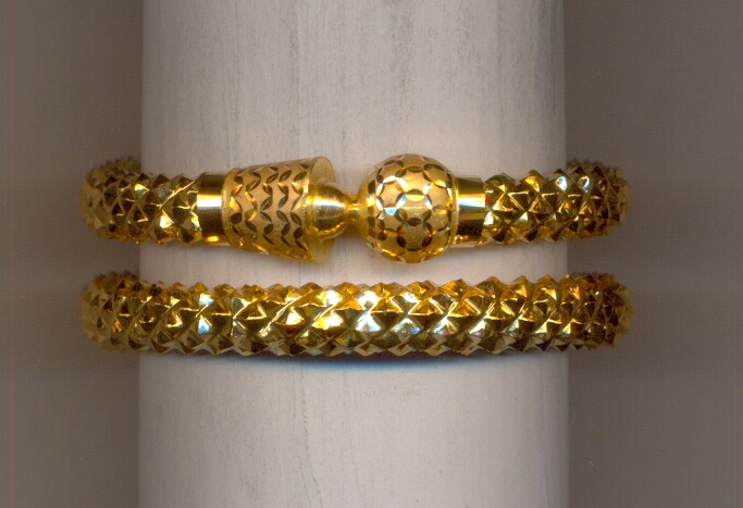 GOLD BANGLE PLAIN FANCY