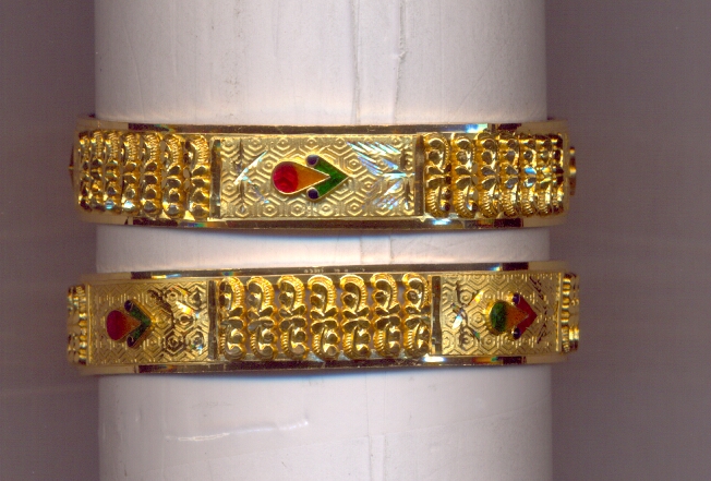 GOLD BANGLE PLAIN FANCY