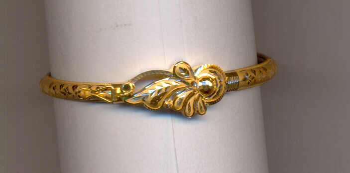 GOLD BANGLE PLAIN FANCY