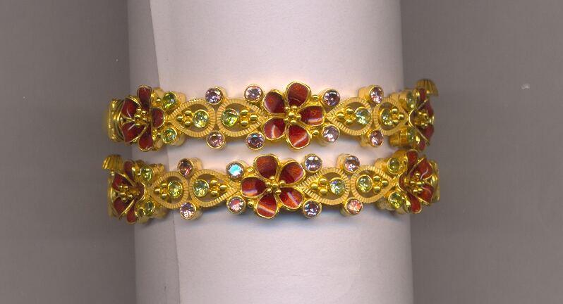 GOLD BANGLE PLAIN FANCY
