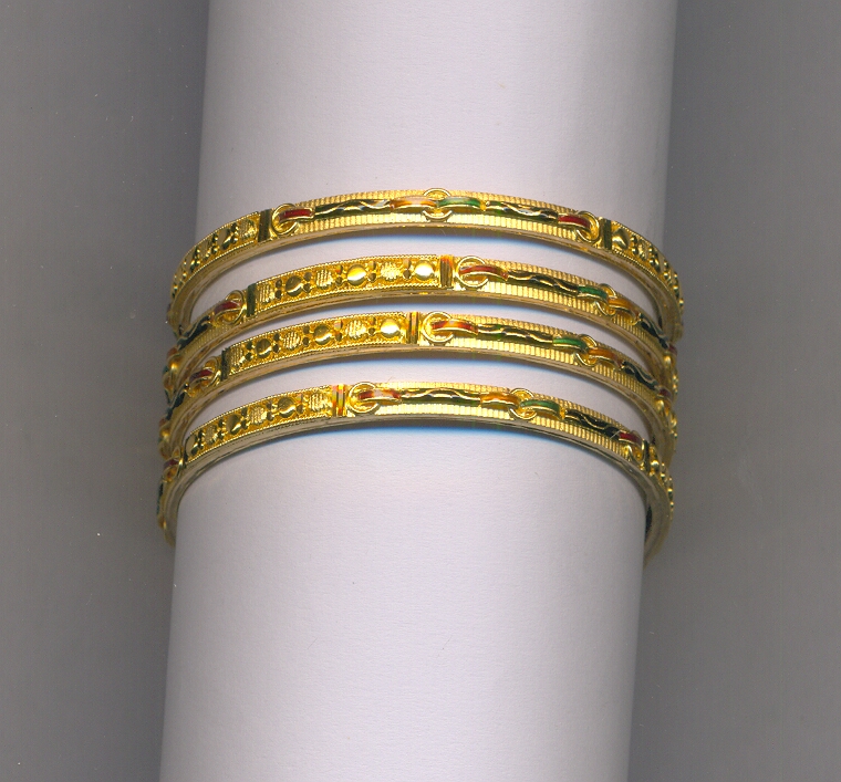 GOLD BANGLE PLAIN FANCY