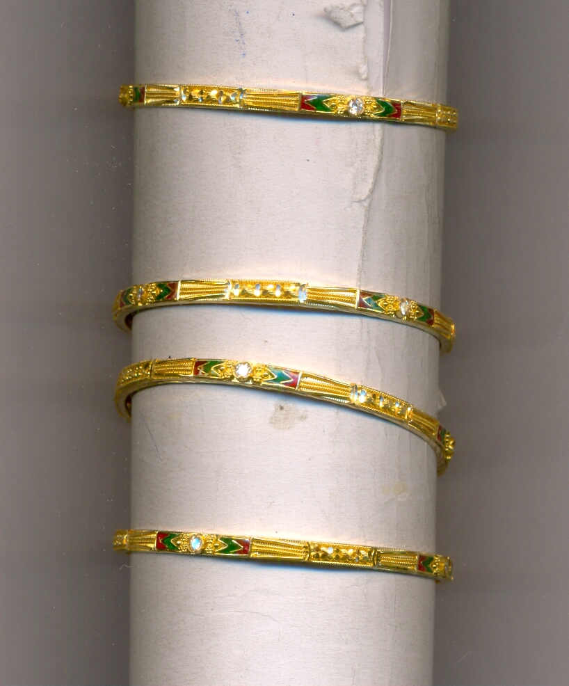 GOLD BANGLE PLAIN FANCY