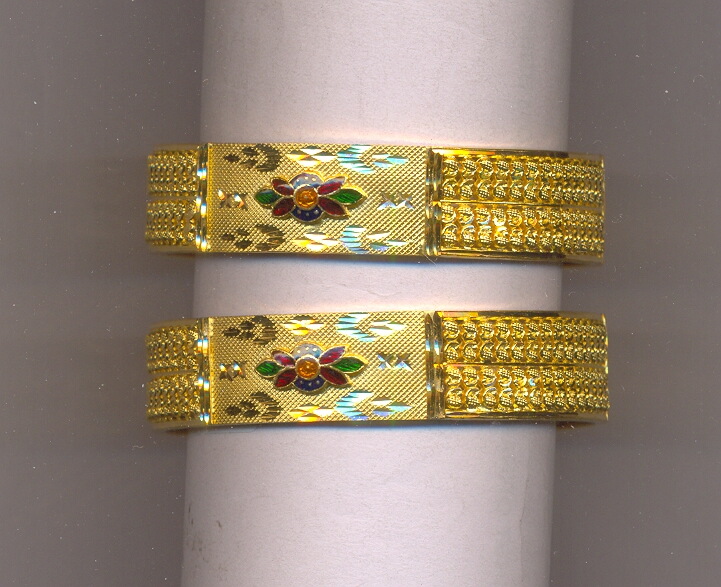 GOLD BANGLE PLAIN FANCY