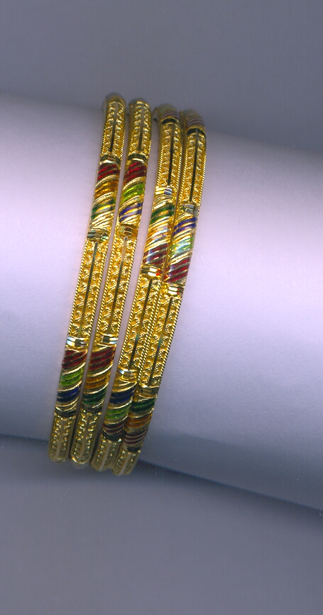 GOLD BANGLE PLAIN FANCY
