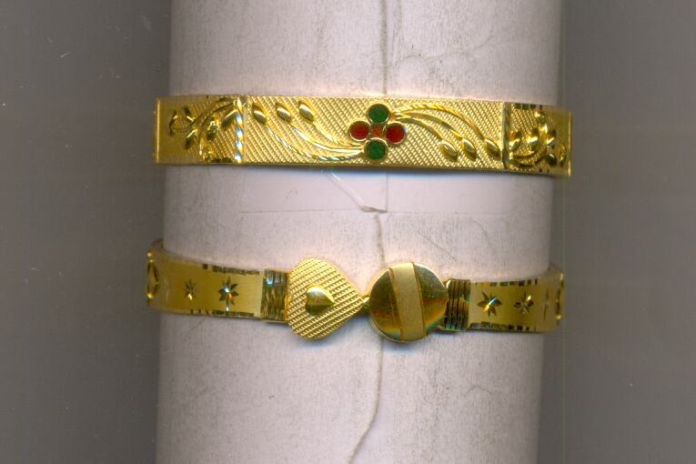 GOLD BANGLE PLAIN FANCY