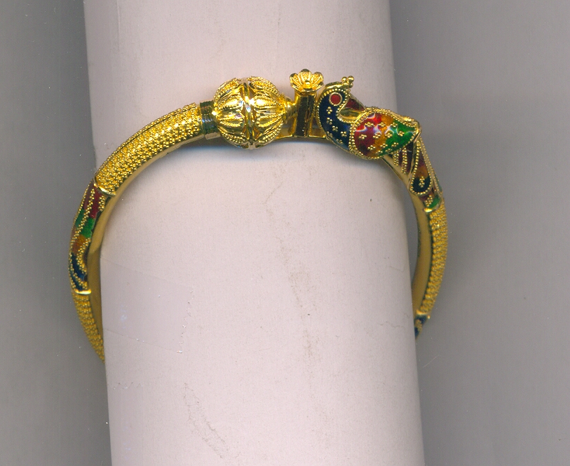 GOLD BANGLE PLAIN FANCY