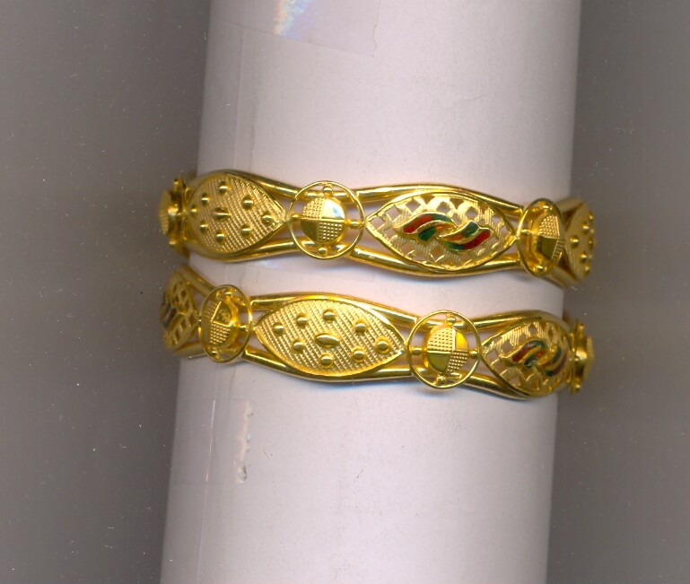 GOLD BANGLE PLAIN FANCY