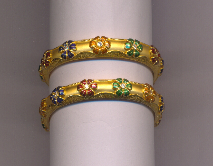GOLD BANGLE PLAIN FANCY