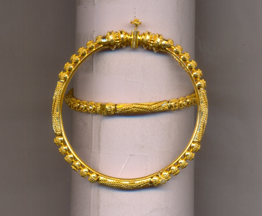 GOLD BANGLE PLAIN FANCY
