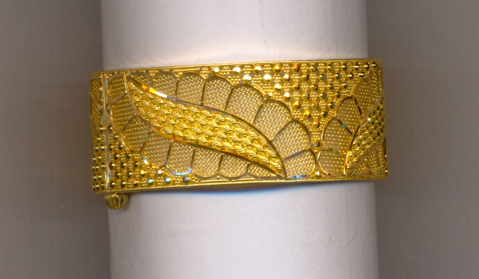 GOLD BANGLE PLAIN FANCY